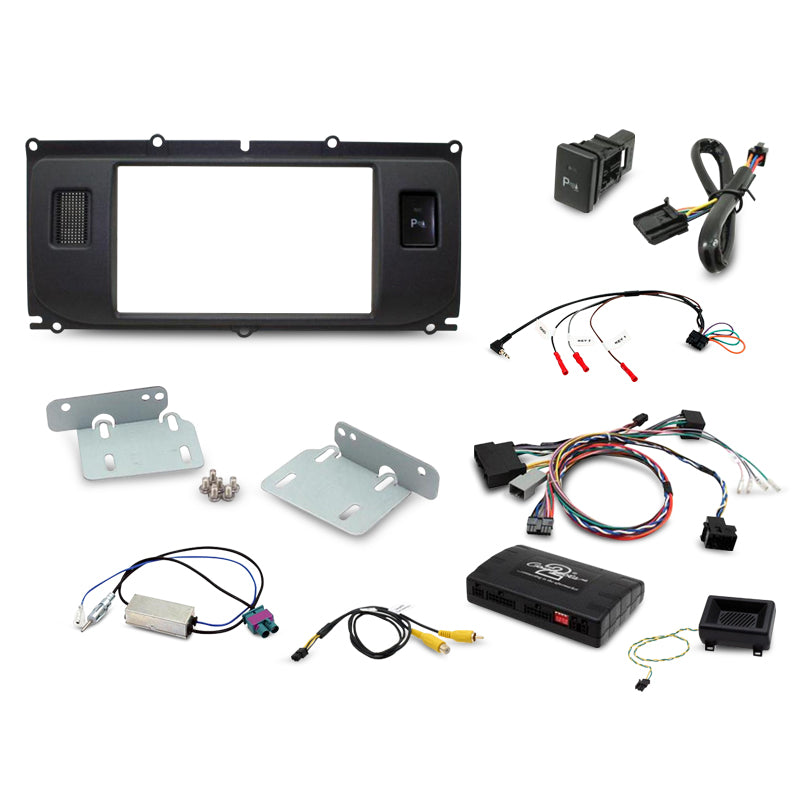 Aerpro FP8200K Double DIN Dark Grey Install Kit to Suit Land Rover - Range Rover Evoque