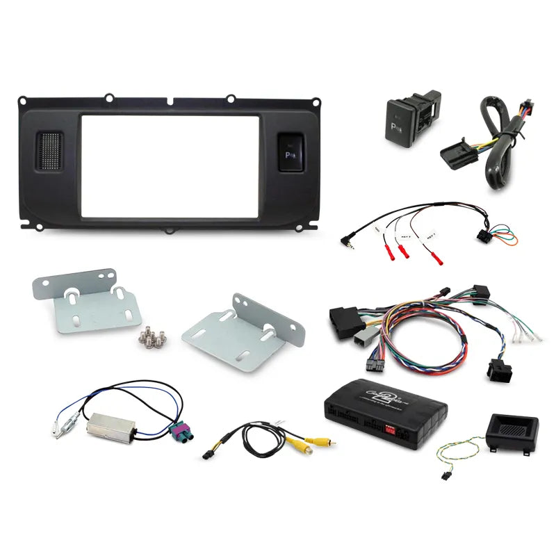 Aerpro FP8200K Double DIN Dark Grey Install Kit to Suit Land Rover - Range Rover Evoque