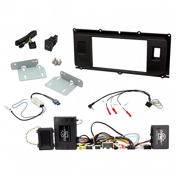 Aerpro FP8200KM Double DIN Dark Grey Install Kit Suit Landrover Range Rover Evoque (Meridian Audio)