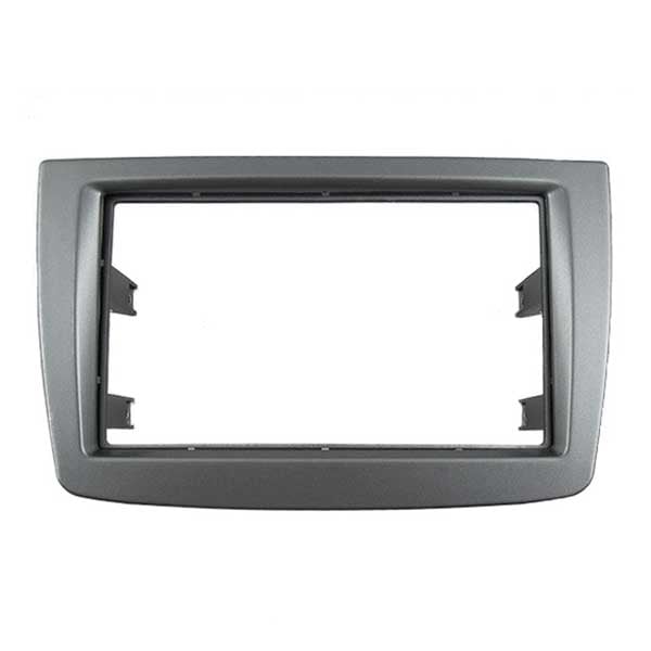 Aerpro FP8206 Double DIN Metallic Silver Facia Kit Suit Alfa Romeo MiTo 2008 - 2013