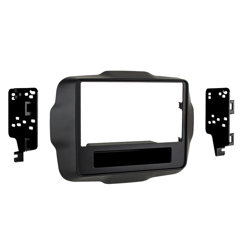 Aerpro FP8222 2-DIN Facia Kit Suit Jeep Renegade 2015-On Matte Black