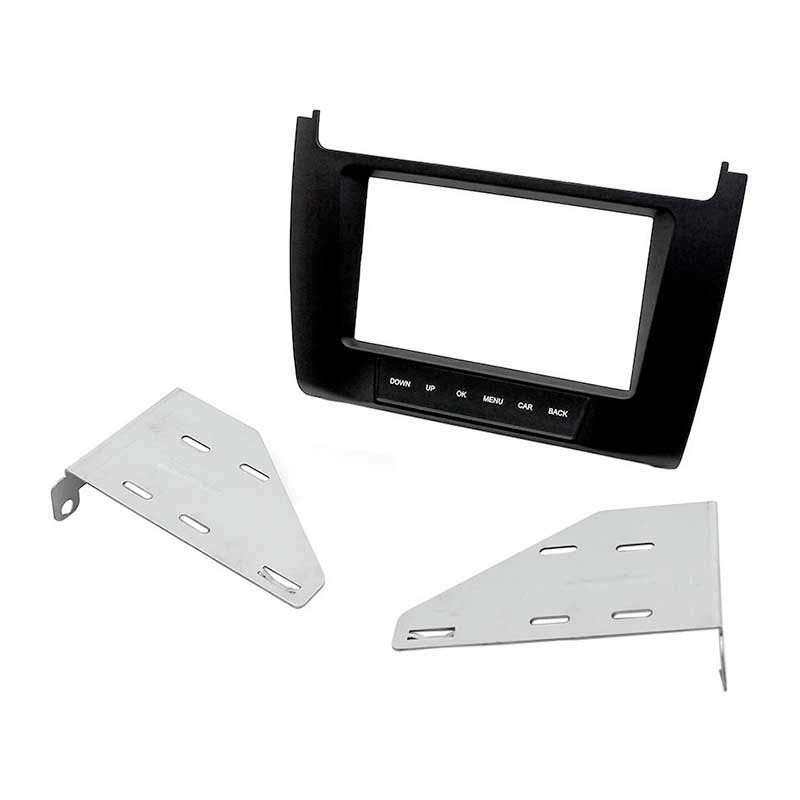 Aerpro FP8225 Double DIN Flat Black Facia Kit Suit Volkswagen Polo 2015