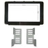 Aerpro FP8241 Double DIN Metallic Gloss Black Facia Kit Suit Toyota Hilux 2015 - 2020