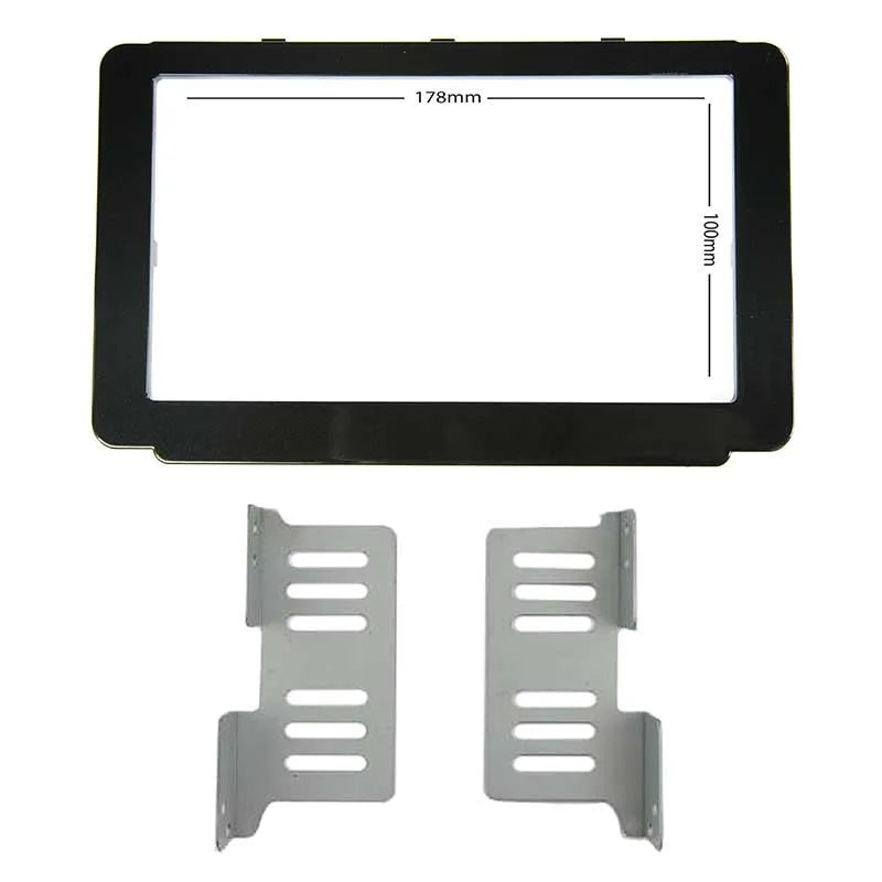 Aerpro FP8241C Double DIN Gloss Black Facia Kit Suit Toyota Hilux 2015 - 2020