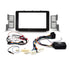Aerpro FP8241K Double DIN Black Install Kit Suit Toyota Hilux 2015 - 2020