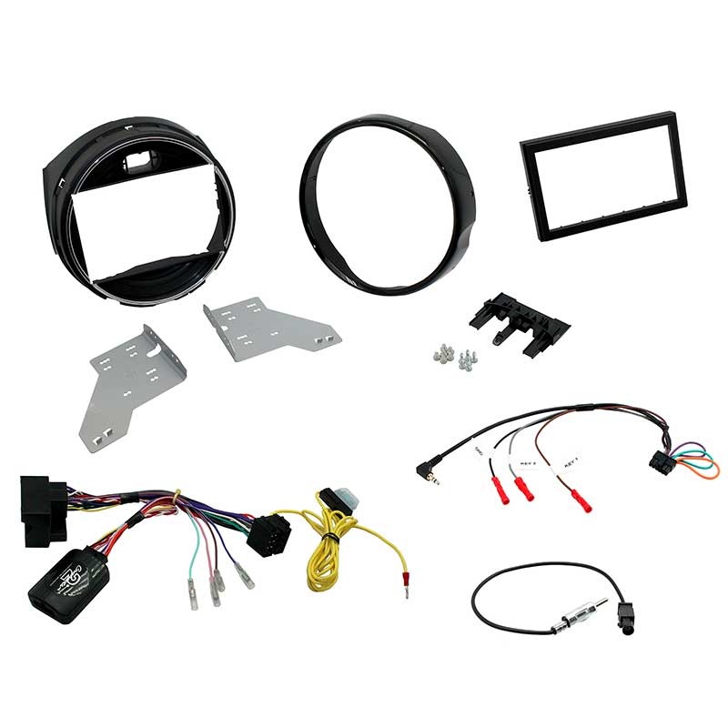 Aerpro FP8250K 2-DIN Stereo Install Kit Suit Mini F55/F56 2014-On Gloss Black