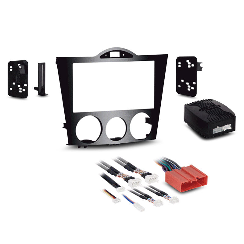 Aerpro FP8285 Double DIN Gloss Black Facia Kit Suit Mazda RX8 2003 - 2008