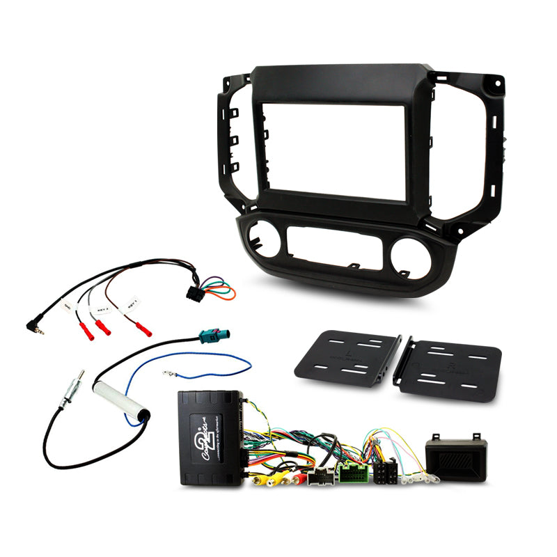 Aerpro FP8298K Double DIN Black Install Kit Suit Holden Colorado Z71 & Trailblazer LTZ (MyLink 8")