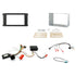 Aerpro FP8311K 2-DIN Stereo Install Kit Suit Porsche Cayenne 2002-08 Black
