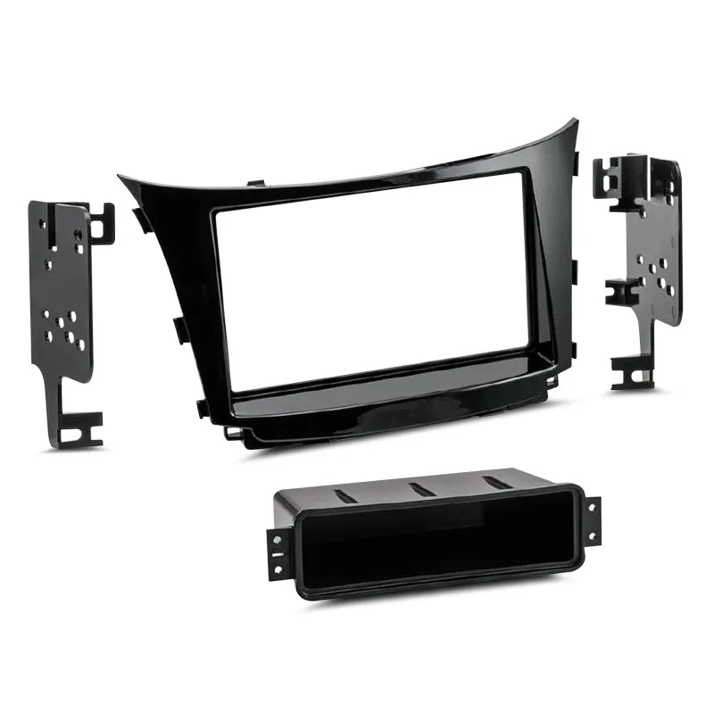 Aerpro FP8343 Single/Double Black DIN Facia Kit Suit Hyundai i30 GD 2012 - 2017