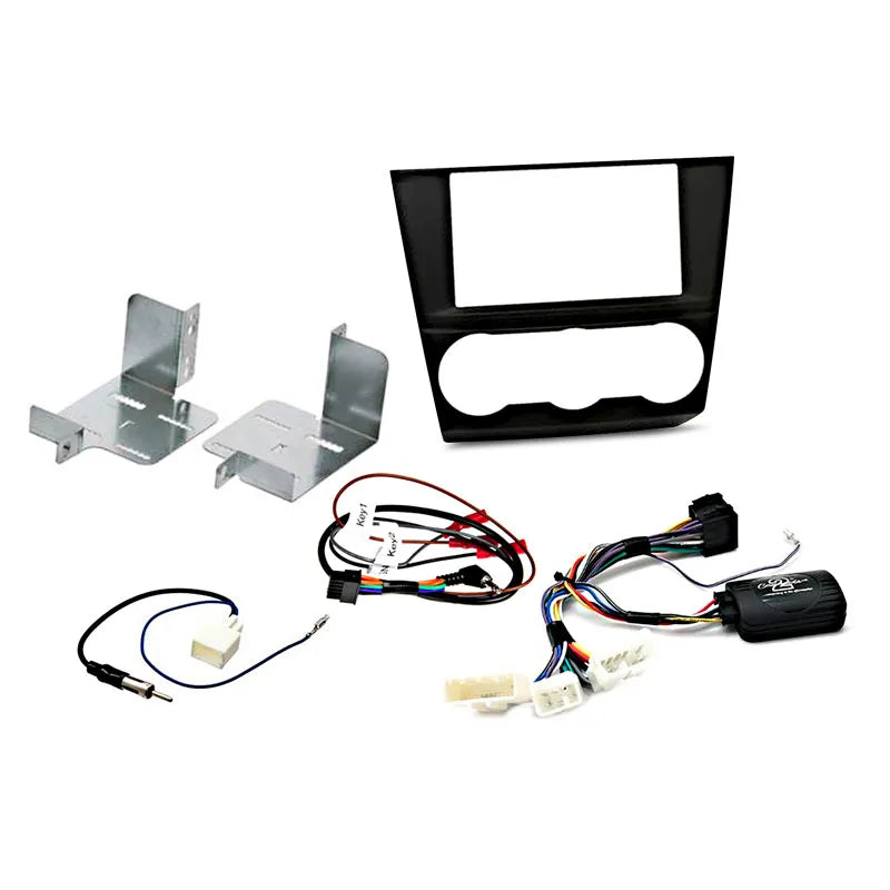 Aerpro FP8387K Double DIN Install Kit Suit Subaru Various Models - Gloss Black