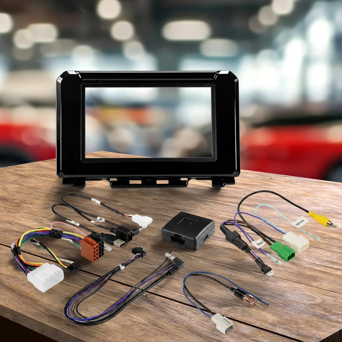 Aerpro FP8396K - Double DIN Install Kit To Suit Suzuki Jimny Gloss Black