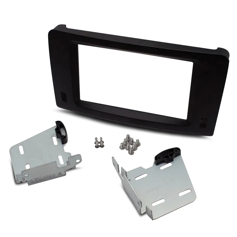 Aerpro FP8406 Double DIN Matte Black Facia Kit Suit Mercedes M-Class W164 2005 - 2011