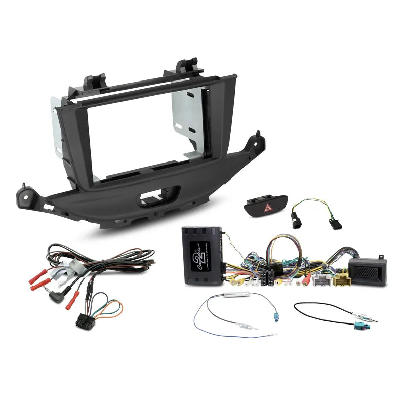 Aerpro FP8407KC Double DIN Install Kit Suit Holden Astra 2016 BK - Black
