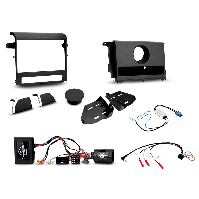 Aerpro FP8409K Double DIN Install Kit to Suit Landrover Discovery 4 2009-2016