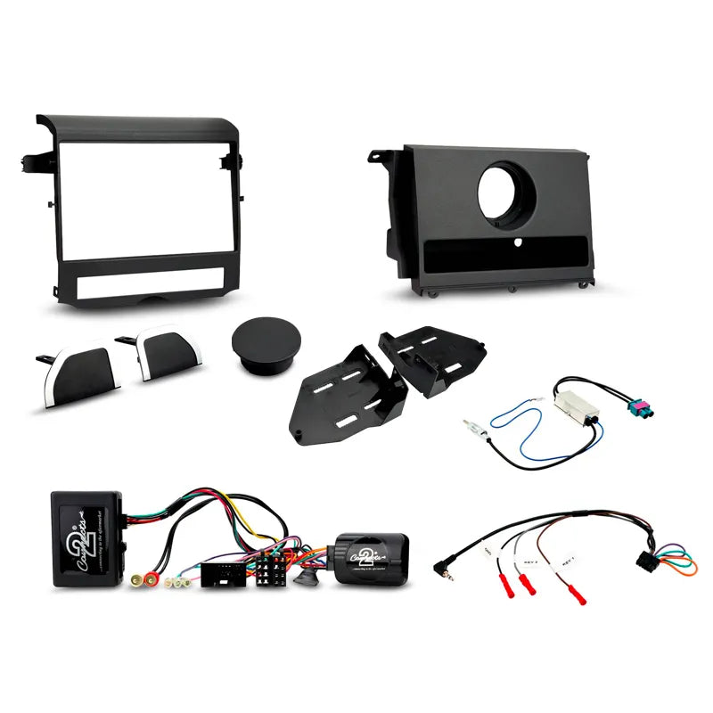 Aerpro FP8409K Double DIN Install Kit to Suit Landrover Discovery 4 2009-2016