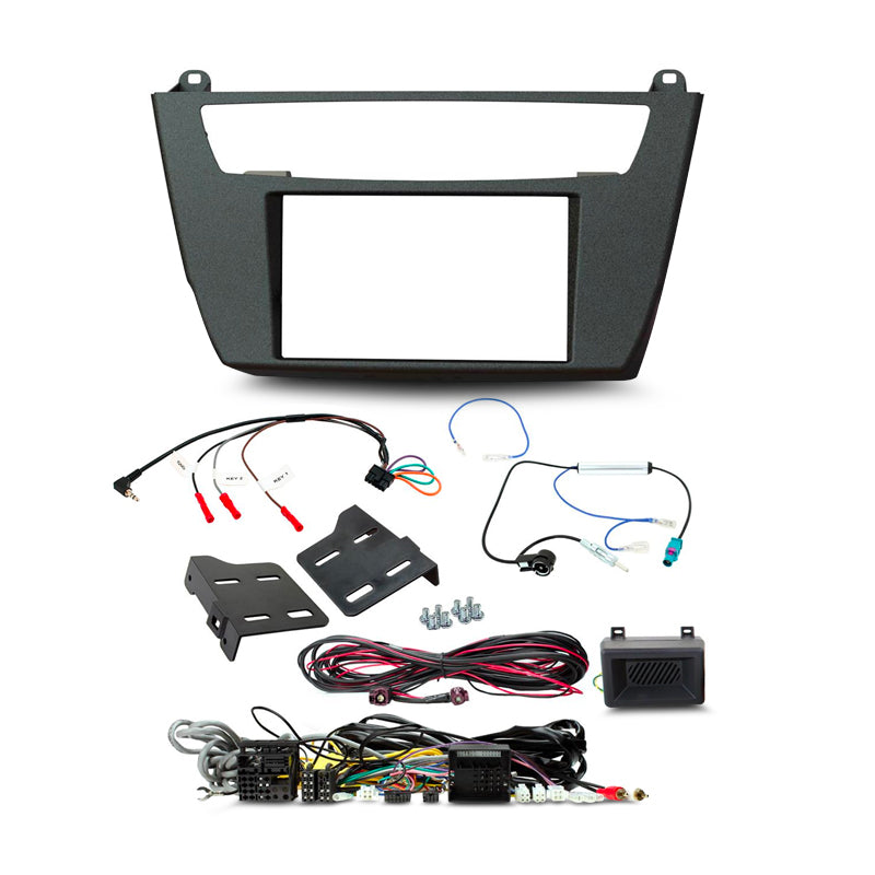 Aerpro FP8427K Double DIN Black Install Kit Suit BMW Series 1 & 2 (Non-Amplified)