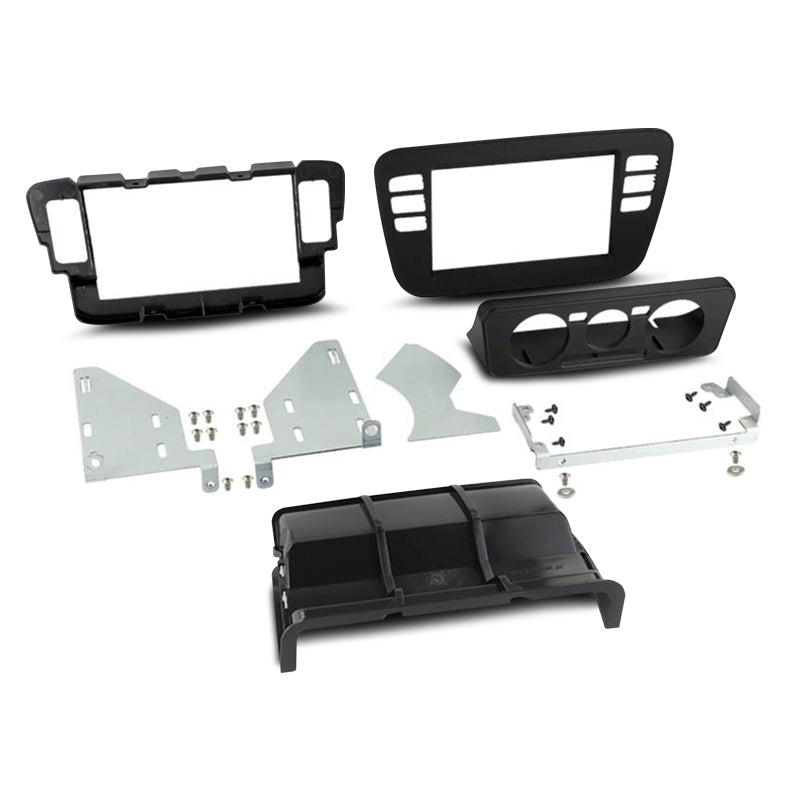 Aerpro FP8435 Double DIN Black Facia Kit Suit Volkswagen Up! 2012 - 2015