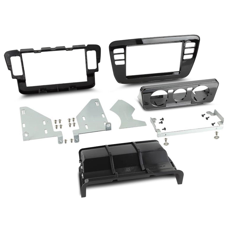 Aerpro FP8436 Double DIN Gloss Black Facia Kit Suit Volkswagen Up! 2012 - 2015