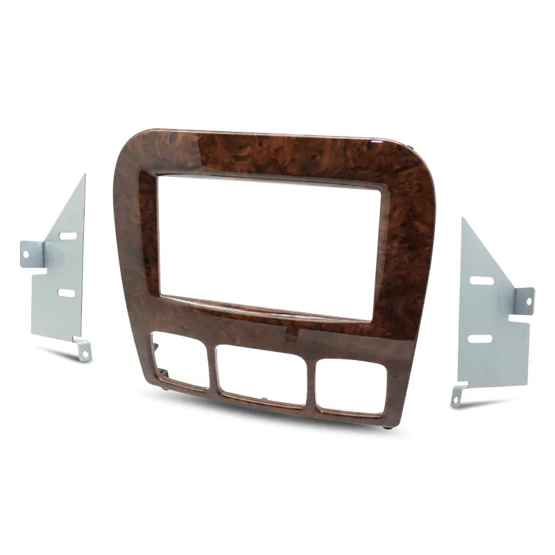 Aerpro FP8465 Double DIN Wood Effect Finish Facia Kit Suit Mercedes S Class 1998 - 2005