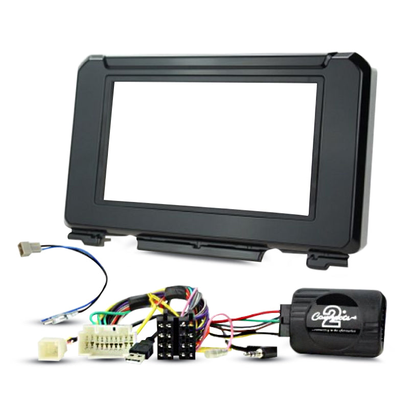 Aerpro FP8496K Double DIN Gloss Black Install Kit Suit Suzuki Jimny 2018 - ON