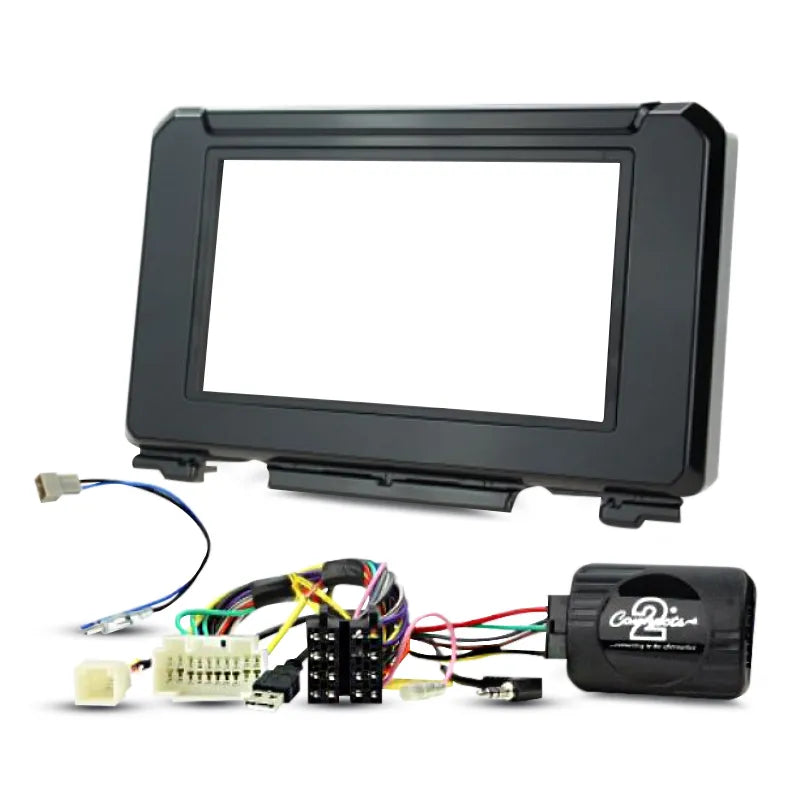 Aerpro FP8496K Double DIN Gloss Black Install Kit Suit Suzuki Jimny 2018 - ON