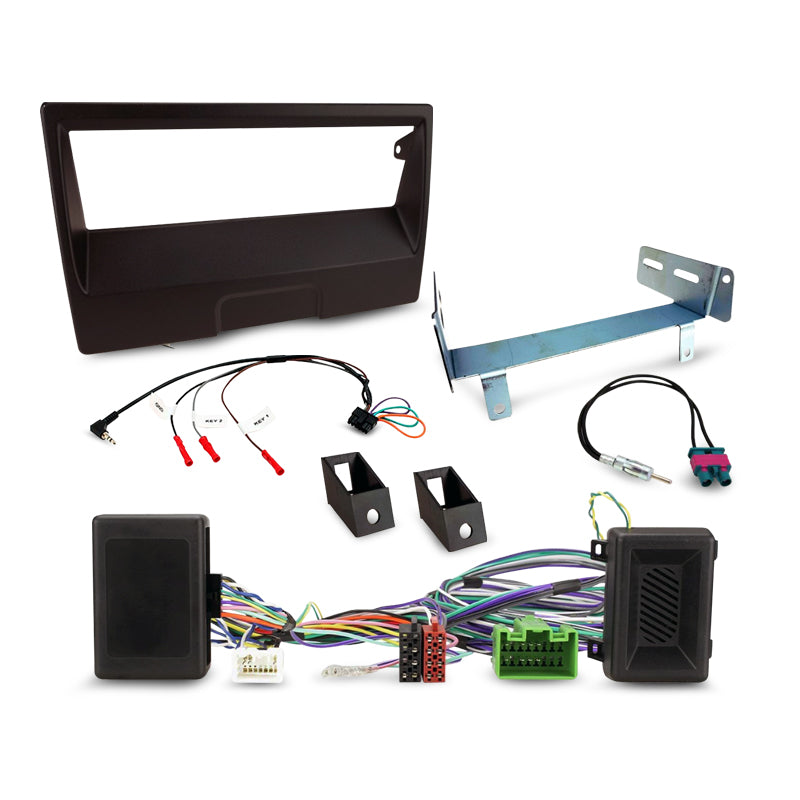 Aerpro FP8497K Single DIN Black Install Kit to Suit Volvo - Various Models