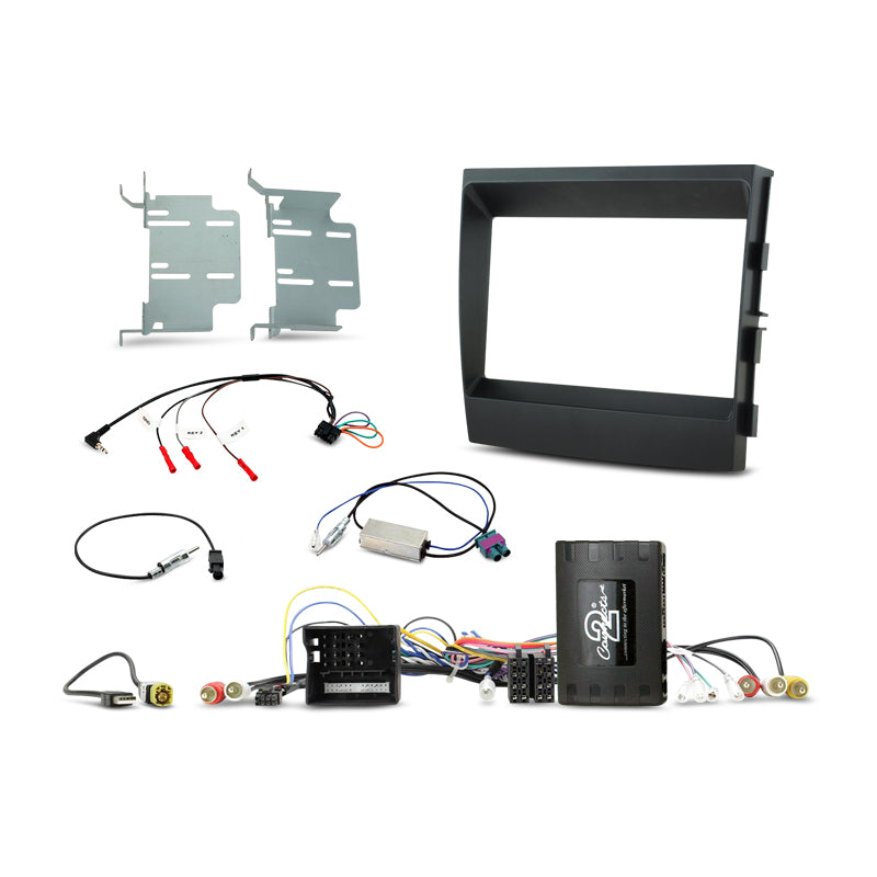 Aerpro FP8506K 2-DIN Install Kit to Suit Porsche Panamera - Non Amplified/ParkingAssist Display