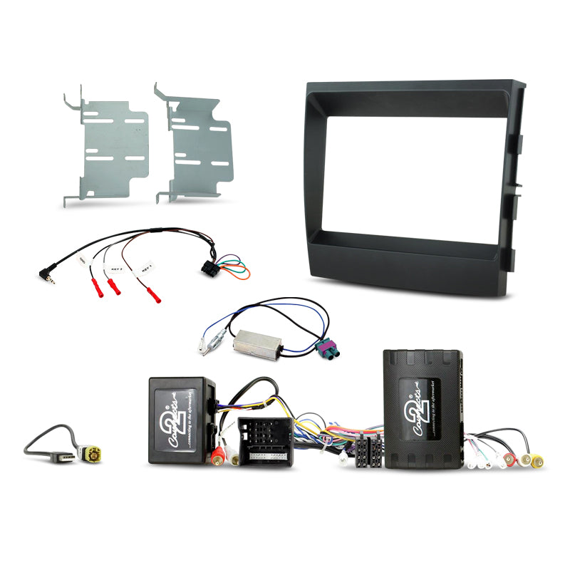 Aerpro FP8507K Double DIN Black Install Kit Suit Porsche Panamera (Bose Amplified - Parking Assist Visualisation)