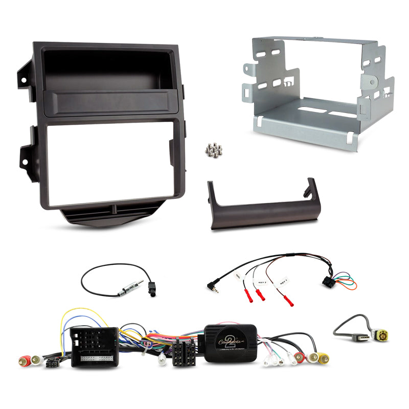 Aerpro FP8512K 2-DIN Install Kit to Suit Porsche Macan - Non Amplified
