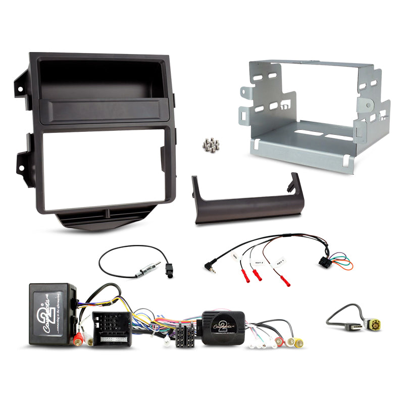 Aerpro FP8513K Double DIN Black Install Kit Suit Porsche Macan 2014 - 2016