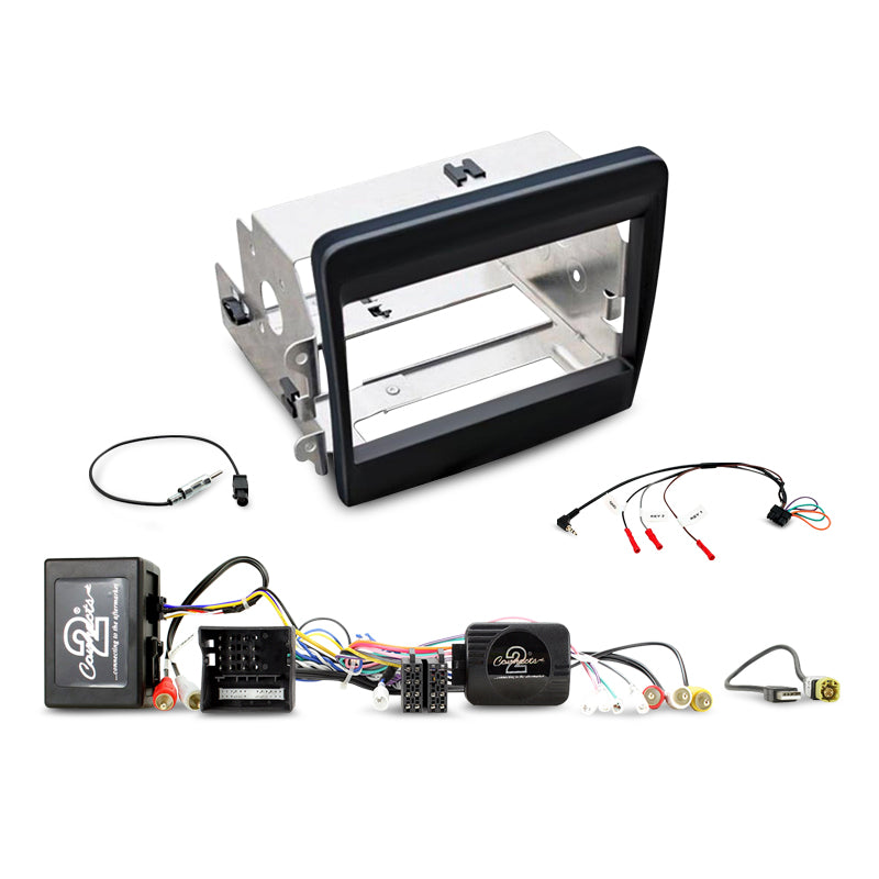 Aerpro FP8517K Double Din Black Install Kit to Suit Porsche - 911 (991) (Amplified)