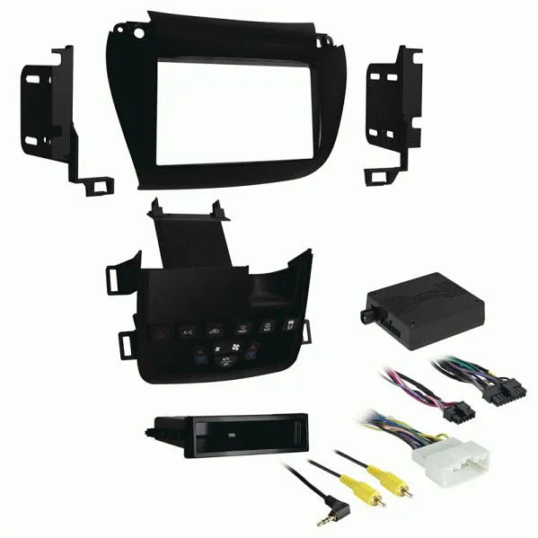 Aerpro FP8533K Single/Double DIN Matte Black Install Kit Suit Dodge & Fiat Various Models