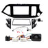 Aerpro FP8552K Double DIN Black Install Kit to Suit Kia - Picanto