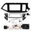 Aerpro FP8552K Double DIN Black Install Kit to Suit Kia - Picanto