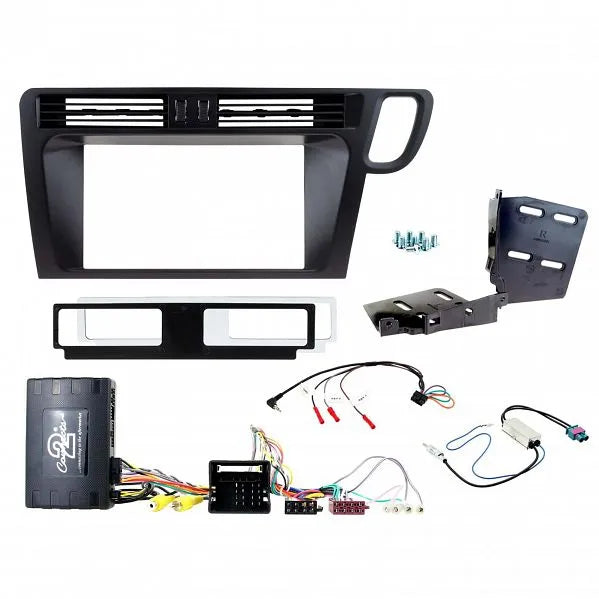 Aerpro FP8573K Double DIN Matte Black Install Kit Suit Audi Q5 2009 - 2016 (Non-MMI, Amplified)