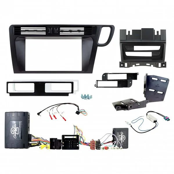 Aerpro FP8574K Double DIN Matte Black Install Kit Suit Audi Q5 (MMI, Most Amplified)