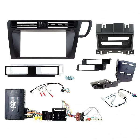 Aerpro FP8575K Double DIN Matte Black Install Kit Suit Audi Q5 2009 - 2016 (MMI, Non-Amplified)