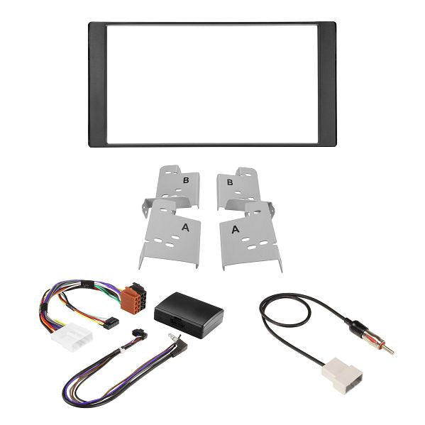 Aerpro FP8580K2 Subaru Impreza Forester WRX Double DIN Head Unit Installation Kit