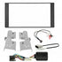 Aerpro FP8580K3 Double DIN Matte Black Install Kit Suit Subaru Impreza/Forester/WRX
