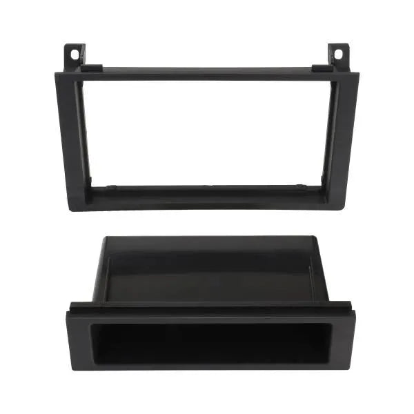 Aerpro FP8590 Double & Single Din Facia Kit for Saab 9-3 (2006-2011) – Stereo Installation Panel, Black Finish