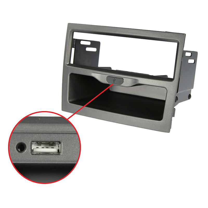 Aerpro FP9019G Single DIN Facia Kit with USB Suit Holden Commodore VY/VZ/Monaro Grey