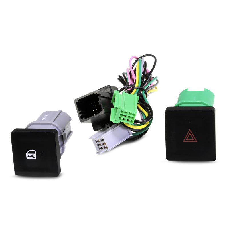Aerpro FP9033HZ Hazard & Door Lock Switch Kit Suit Aerpro FP9033 & FP9033K