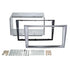 Aerpro FP9083M Double DIN Gun Metal Grey Facia Kit Suit Holden Astra/Captiva & Opel Corsa