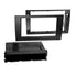 Aerpro FP9102 Single/Double DIN Black Facia Kit Suit Audi A4 2001 - 2008