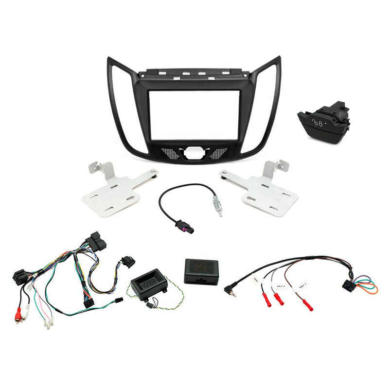 Aerpro FP9124K Double DIN Install Kit to Suit Ford Kuga TF
