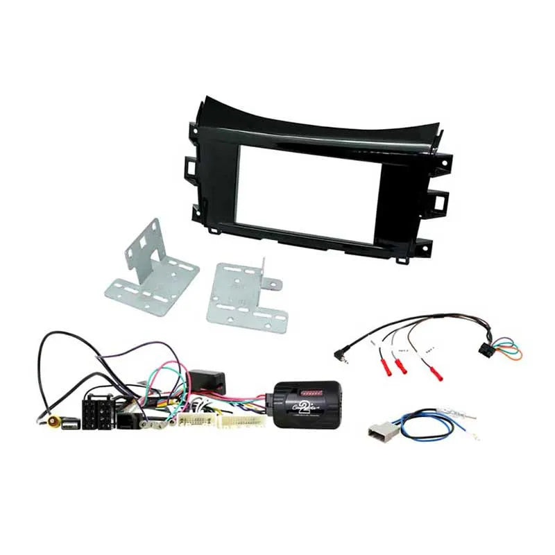 Aerpro FP9209BK Double DIN Install Kit to Suit Nissan Gloss Black