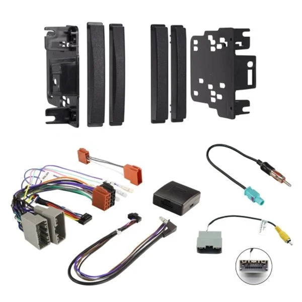 AERPRO FP9236K - Install Kit to Suit Various Chrysler, Jeep & Dodge Vehicles Black