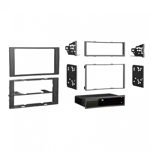 Aerpro FP9245B Single/Double DIN Black Facia Kit Suit Ford Fiesta & Focus 2005 - 2008