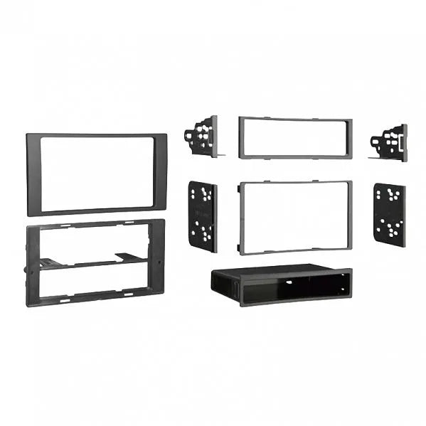 Aerpro FP9245B Single/Double DIN Black Facia Kit Suit Ford Fiesta & Focus 2005 - 2008